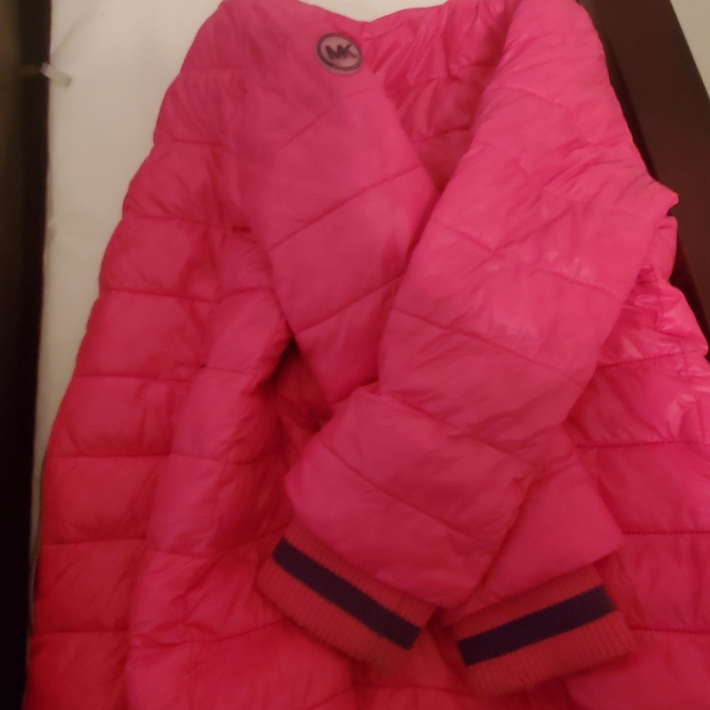 4t pink Michael kors coat